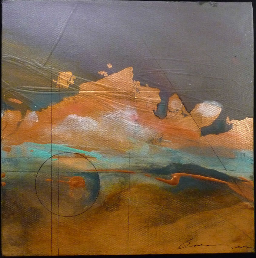 Wax on Wednesdays Encaustic Painting Techniques Abstract Landscape Photo  Transfer 